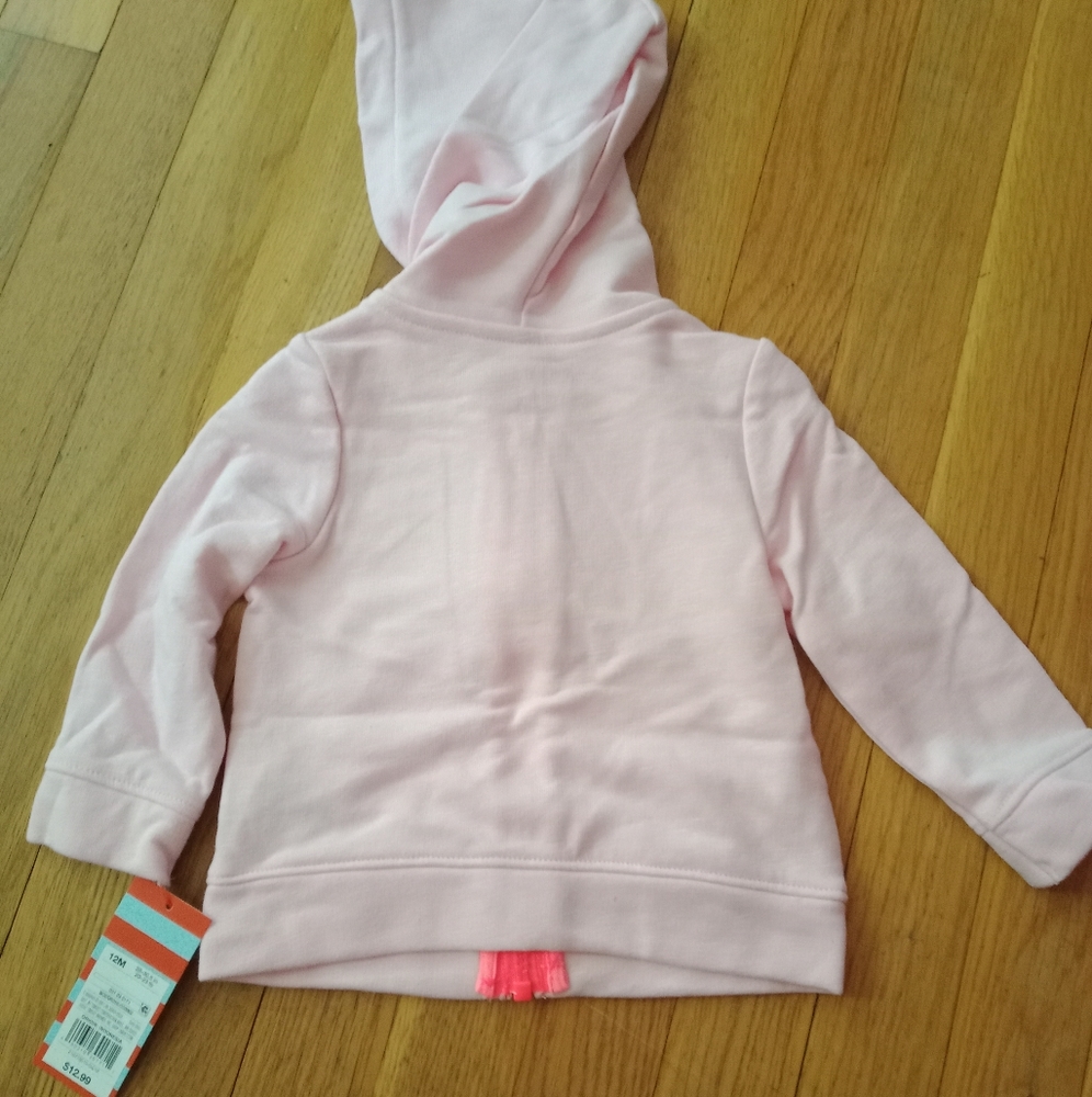 New Girls 12m Pink Jacket - Picture 2 of 2